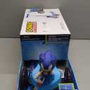 Sonic The Hedgehog 3D Kick Scooter for Kids, Self-Balancing 3 Wheeled Light Up Scooter with Extra Wide Anti-Slip Deck, Rear Brake, Lean to Steer, Lightweight Design, for Kids 3 and up, 75 LB Limit