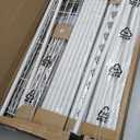 SONGMICS Clothes Rack, Freestanding Wardrobe Closet, Metal Clothing Racks, Heavy-Duty Garment Rack with Adjustable Shelves, Hanging Rods, Dividable, 15.8 x 47.2 x 70.9 Inches, Cloud White ULGR423W01