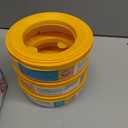 Munchkin Arm & Hammer Diaper Pail Refill Rings, Holds up to 2,176 Newborn Diapers, 8 Pack