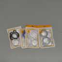 Vancle Air Tag Holder 4 Pack, Airtag Keychain Holder, Anti-Scratch, Twist Lock Design, Airtag Case with Metal Key Chain Ring - AirTag Accessory for Kids, Keys, Pets, Luggage, & More