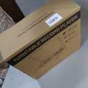 Vinyl Record Player Bluetooth Turntable with Built in Stereo Speakers Belt Drive 3 Speeds Vintage Turntables for Vinyl Records Support RCA Output, Aux in, Auto Stop