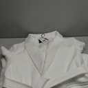 IDEALSANXUN Womens Long Wool Coats Fall Winter Open Front Trench Coat Peacoat with Self Belt Size L