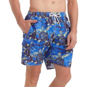 Srnede Mens Swim Trunks Swimsuit Trunks Swim Shorts Swimwear | quick dry,pockets,Water-resistant,soft,meshing,swim, exercise, travel, party, outdoor sports, casual (XXL)