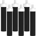 GLACIER FRESH Water Bottle Filters, Replacement for Brita BB06, Brita Hard Sided and Sport Water Bottle Filter, 6 Count