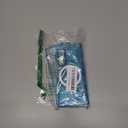 FABSPARK Case for Samsung Galaxy Z Fold 6 Built-in Screen Protector,Hinge Protection,Crystal Clear Transparent Anti-Yellow Slim Fit Acrylic Hard PC for Samsung Z Fold 6 Case,Clear Blue