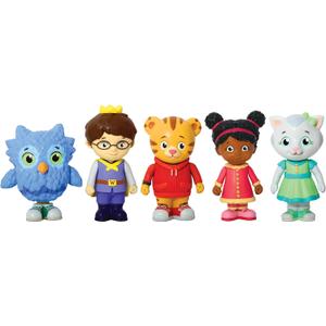 Daniel Tiger's Neighborhood - Friends Figure Set (5-Pack) 2.5 Poseable Figures for Pocket-Sized Play Ages 3+ (missing owl)