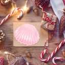 Veemoon Sea Shell Candy Boxes, 10pcs Sea Clam Favor Box Plastic Chocolate Container Seashell Jewelry Case Party Seashell Holder for Wedding Birthday Beach Party Decorations, Pink