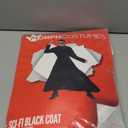 Morph Spy Assassin Costume Black Tailcoat With Glasses Included Halloween Costumes For Men Spy Costume (Large)