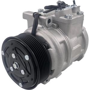 Dearl A/C AC air condition compressor with Clutch L4 2.4L compatible with Honda 02-06 Cr-V CRV 02 03 04 05 06 (2002 2003 2004 2005 2006)