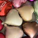 7 x Pink Heart Shaped balloons Pack of 12,18 Inch Love Valentine Balloons Heart Romantic Balloons For Valentines Day Propose Marriage Wedding Bridal Shower Engagement Party Decorations (12 Baby Pink Blue Olive)