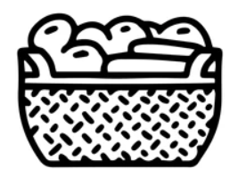 13x15.5, 12x14.75, 10x13.5in Woven Basket With Fabric Lining, Wheat/Rose Gold, 3pc