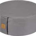 Zafu Buckwheat Meditation Cushion,D=13"/16" H=5.5",Round Zabuton Meditation Pillow,Yoga Bolster Kneeling Pillow Premium Yoga Pillow for Sitting on Floor Zippered Cotton Cover