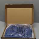 Huukeay 3 Pack Women's Lounge Pants, Cozy Wide Leg Lounge Slacks with Pockets Loose Flowy Yoga Sweatpant Workout Comfy Jogger (Light Gray, Khaki, Denim Blue), S