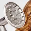 Large Diffuser Attachment Suitable for Shark FlexStyle, Upgraded Larger Shark Diffuser Nozzle for Dryer Rapid and Achieve Wavy, Curly, Coily Hair (White)