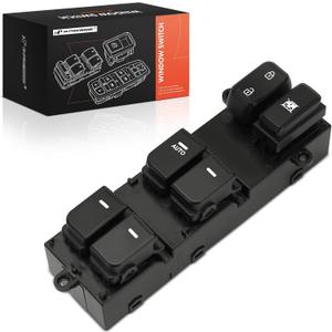 A-Premium Master Power Window Switch Compatible with Kia Optima/ K5 2011 2012 2013, Front Left Driver Side