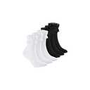 Women's Ruffle Socks Casual Lace Cotton Crew Summer Ultra Thin Cute Frilly Ankle Socks for Women 5 Pairs, White, Black