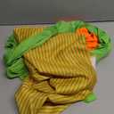 Women Longstocking Costume Set T-Shirt Apron and Stockings Halloween Longstocking Costume Outfit (M (5 ft 5 in-5 ft 9 in/165-175cm))