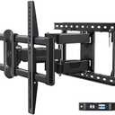 Mounting Dream UL Listed Full Motion TV Mount for Most 42-84 Inch TVs, Adjustable TV Wall Mount Swivel and Tilt, Loading 100 LBS, Max VESA 600x400mm, Fits 16", 18", 24" Studs MD2617-24K