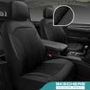 Skechers Car Seat Covers,GOGA Mat Oxford Cloth Seat Covers,Waterproof Car Seat Covers Front Seats,Automotive Universal Fit Seat Cover for Most Cars, Suvs, Trucks,Black