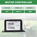 1205-117 36V 500A Golf Carts Controller Compatible with EZGO Club Car Curtis Motor Controller Replace 1204-009 1204-032 Accelerator Matching ITS