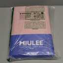 MIULEE Blush Pink Linen Curtains 84 Inches Long 2 Panels for Girls Bedroom Nursery, Soft Thick Linen Textured Window Drapes Semi Sheer Light Filtering Back Tab for Kids Living Room Light Pink Decor