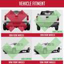 Wheel Accessories Parts 2 Pcs Hub Centric Wheel Spacers 8 on 170mm 2" Thick M14 x 1.5 Thread Stud 124.9mm Hub Fits 2003+ Ford F250 F350 Super Duty Single Rear Wheel | 03-05 Dually Rear Wheel Front