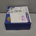 High Pressure Shower AntiClogging Silicone Nozzles 2.5 GPM Removable Restrictor Easy to Clean Adjustable Replacement easy to install with Plumbers Tape 6 inch Classic Chrome Finish