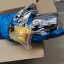 Oileus XX-Large Beach Tent Sun Shelter for 5-6 Person Portable Sun Shade Instant Pop Up Tent for Beach with Carrying Bag, Stakes, 6 Sand Pockets, Anti UV for Fishing Hiking Camping Blue