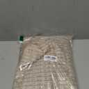 MIULEE Pack of 2 Corduroy Decorative Euro Sham Throw Pillow Covers 24x24 Inch Soft Boho Striped Pillow Covers Modern Farmhouse Home Decor for Sofa Living Room Couch Bed Light Brown