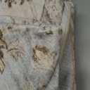 WITSHOCK 6ft Round Area Rugs for Living Room: Non-Slip Washable Vintage Soft Large Circle Rug - Soft Low Pile Carpet for Bedroom Under Dining Table Home Office Decor (Light Blue)