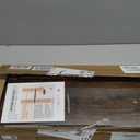 BAYKA Floating Shelves Set of 2, 22.5 inches Farmhouse Rustic Wood Wall Mounted Shelves for Bathroom, Bedroom, Living Room or Kitchen, Hanging Shelf Decor Book with 22lbs Capacity, Rustic Brown