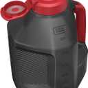Under Armour 1 Gallon Water Bottle, Large Sports Jug, Durable, Gym Water Bottles for Men and Women, Football, Basketball, Black/Black