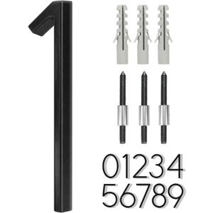 5 inch Stainless Steel Floating House Number, Metal Modern House Numbers, for Outdoor Mailbox Yard Home Wall DoorGarage Gate with Nail Kit, Coated Black, 912 Visibility Signage 5 inch Stainless Steel Floating House Number, Metal Modern House Numbers, for Outdoor Mailbox Yard Home Wall DoorGarage Gate with Nail Kit, Coated Black, 912 Visibility Signage
