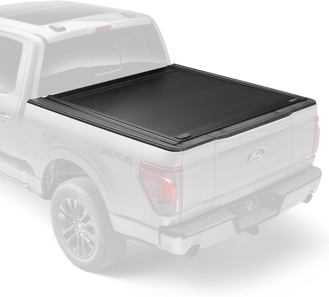 RealTruck Retrax RetraxONE MX Retractable Truck Bed Tonneau Cover | 60378 | Fits 2021 - 2025 Ford F-150 (incl. Raptor/Lightning) 5' 7" Bed (67.1")