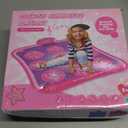 Dance Mat Kids Frozen Toys - Electronic Dance Mat for Girls Boys, Kids Dance Mat 5 Game Modes, Built-in Music, Touch Sensitive Light Up LED, Dance Floor Mat, Gifts for 3 4 7 12 Year Old Girls Boys