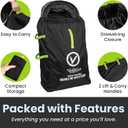 V VOLKGO Large Stroller Bag for Airplane, Large Cover for Airtravel, Jogger & Umbrella Stroller Cover for Travel - Fits Wide, Gate Check Bag, Heavy Duty Durable Infant carrier covers for Air Travel