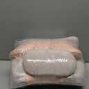 Memory Foam Ergonomic Wedge Pillow & Reading Pillow  Orthopedic Support for Neck, Back & Legs  Ideal for Sleeping, Elevating & Pressure Relief  Removable Washable Cover (Standard, Pink/Grey)