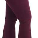 Rekucci Curvy Woman Secret Figure Knit Bootcut Plus Size Pant w/Tummy Control, 24W