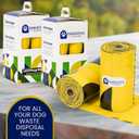 Eco-Friendly Poop Bags - 120 Bags Made from Cornstarch, Unscented and Perfect for Your Daily Walks