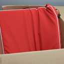 MIULEE Red Outdoor Seat Cushion 22x22 Inch Waterproof & 3 Year Fade Resistant Deep Seat and Back Cushion for Patio Furniture Chair Sofa Couch with Handle and Adjustable Straps