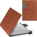 CoBak Premium Magnetic Case for Remarkable Paper Pro 2024 Released 11.8 inch, PU Leather Smart Auto Sleep/Wake Book Folio Cover with Corner Protection and Pen Holder Strap, Vintage Brown