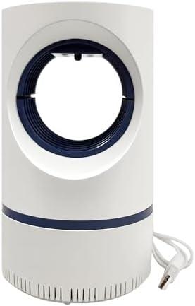 Fan Powered Fruit Fly Trap Flying Insect Traps Indoor Bug Catcher for Mosquitoes Gnats Fruit Flies Mosquito Killer Effective Blue & UV Light