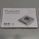 Fuzion Milligram Scale, 50g/0.001g Digital Milligram Scale with Calibration Weights, Jewelry and Gem Scale, Mg Scale for Powder, Reloading, Includes Scoop, Powder Pan and Tweezers