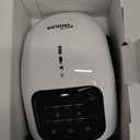 Knee Massager Smart with Heat, Red Light and Massage Therapy, 3 Vibration Modes and 3 Heating Levels, 2026 Updated Edition, LED Vitality Joints Knee Massager, Gifts for Grandma & Grandpa, White