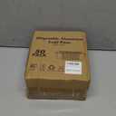 50 Pack 6.9"x3.5" Disposable Aluminum Loaf Pans with Lids - 1Lb Mini Baking Pans, foil pans, ldeal for Baking Bread, Cakes, Cinnamon Rolls & Storing Refrigerated Food