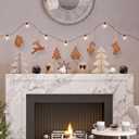 Christmas Tree Decorations, Christmas Tree Ornaments Set for Crafts Hanging Decorations with Twine for Winter Home Tree Garland Christmas Decoration (The Deer)