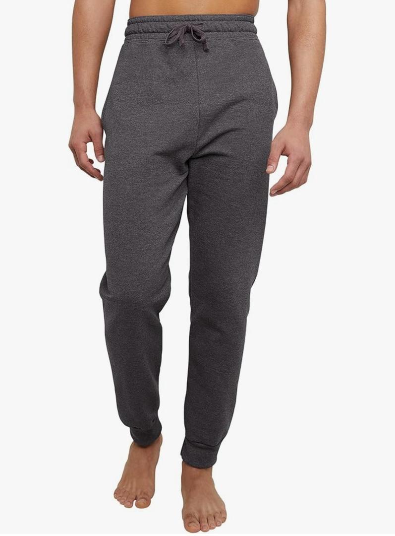 Hanes Mens Joggers, EcoSmart Fleece Sweatpants for Men, Men's Lounge Pants, 30.5"
Size L