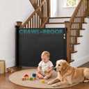 Sekey Retractable Baby Gates for Stairs, 34" Tall Expands to 55" Wide