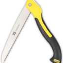 2 x Folding Saw 10-Inch SK5 Blade Heavy Duty Portable Foldable Hand Pruning Saw Triple-bevel Razor Teeth for Camping Pruning Trimming Gardening Woodworking