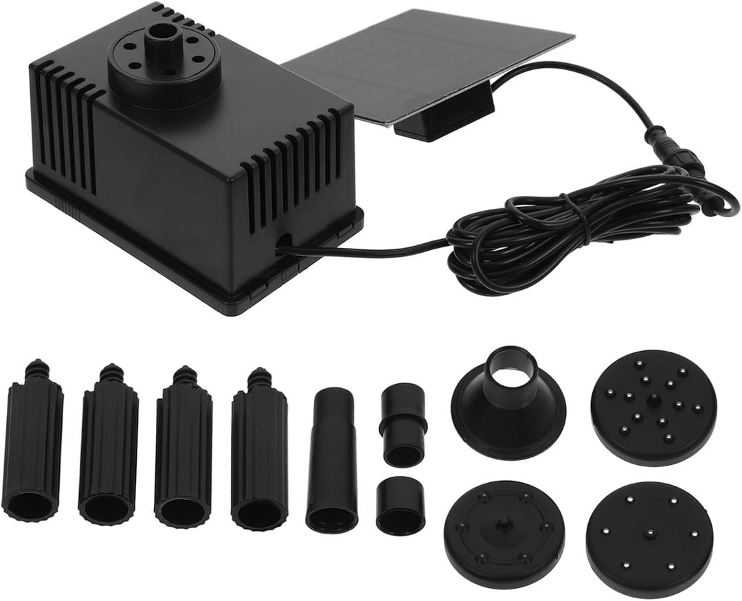 7v Solar Fountain Pump Bird Bath Floating Garden Water Pump Solar-powered Water Feature Fish Tanks